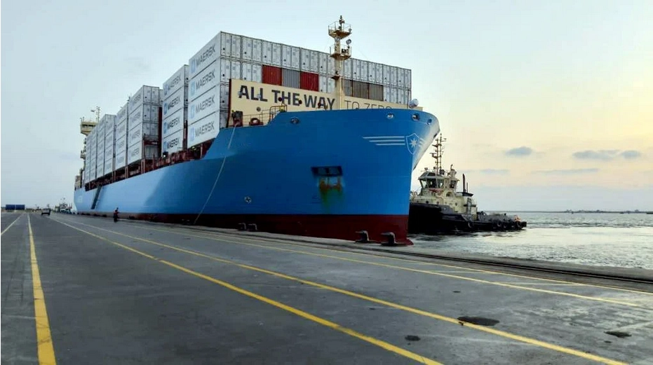World’s 1st green methanol-powered containership docks in Egypt